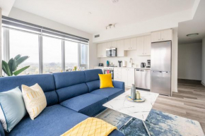 1BR Modern Condo - King Bed and Stunning City View